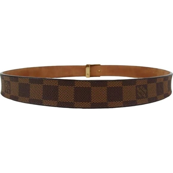 564222AN (S3) Louis Vuitton Belt Centurion Carre 90/36 Brown Damier main image 7